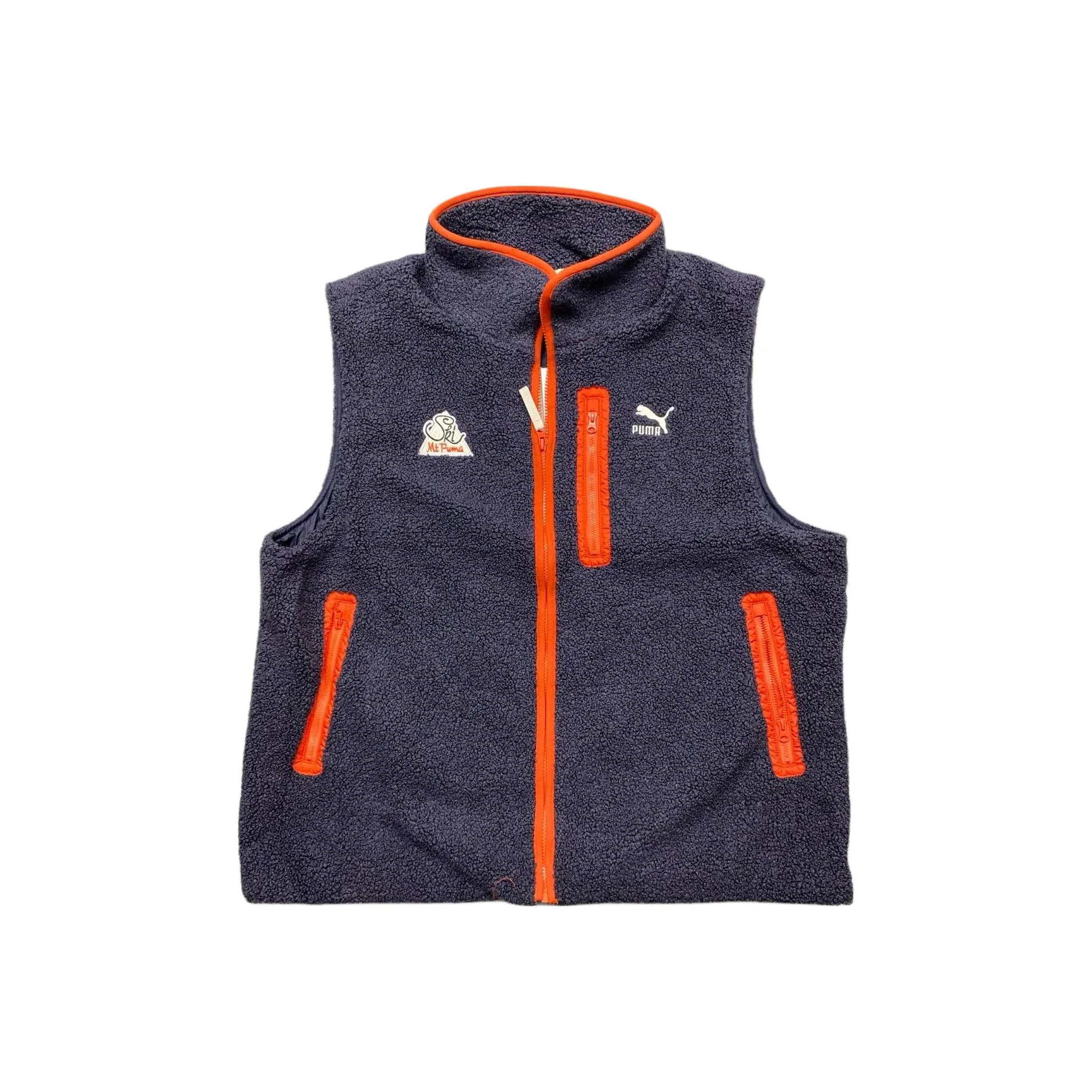 PUMA Вестер с шерстяным подкладом SANS Рукава THE NEVERWORN II Жилет Мужской Морской Синий