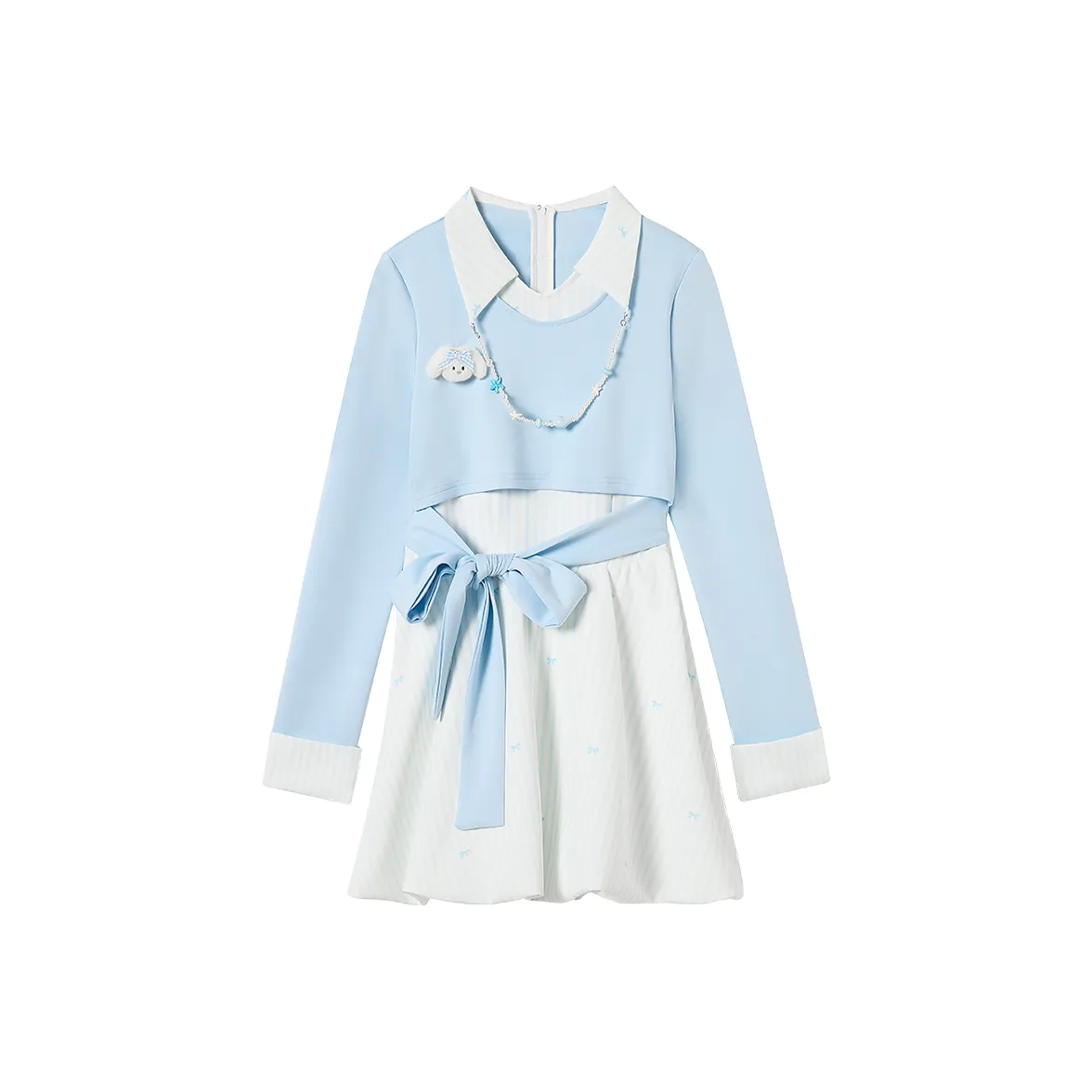 FABRIC PIG Длинное платье с длинными рукавами женское