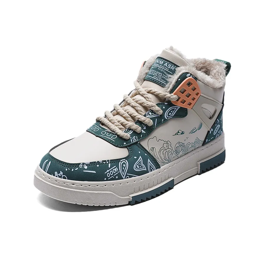 SHOUBA Высокие кроссовки для скейтбординга мужские