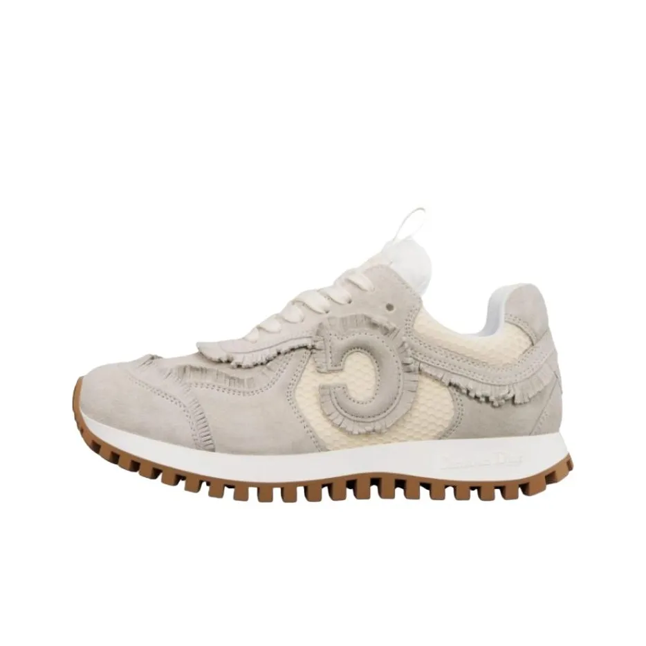 DIOR C'est DIOR Casual Shoes Women's Low Top Ecru