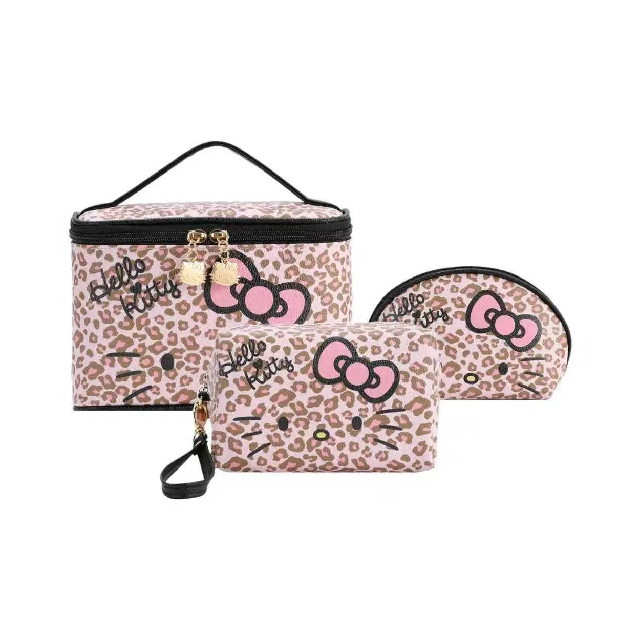 Sanrio Hello Kitty PU (полиуретан) Комбо Набор Женские Розовый