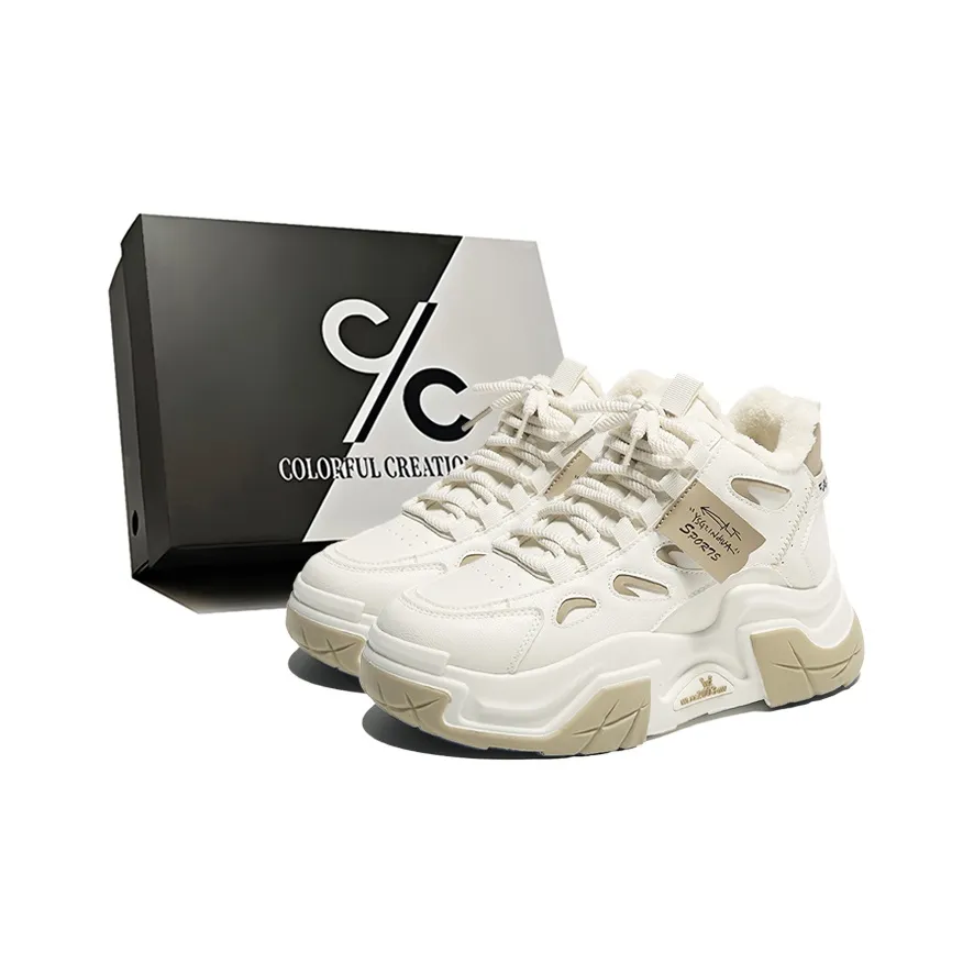 Colorful Creations Термический Увеличивающий Высоту Устойчивый к Износу Водонепроницаемый Противоскользящий Короткие Снежные Ботинки Женские