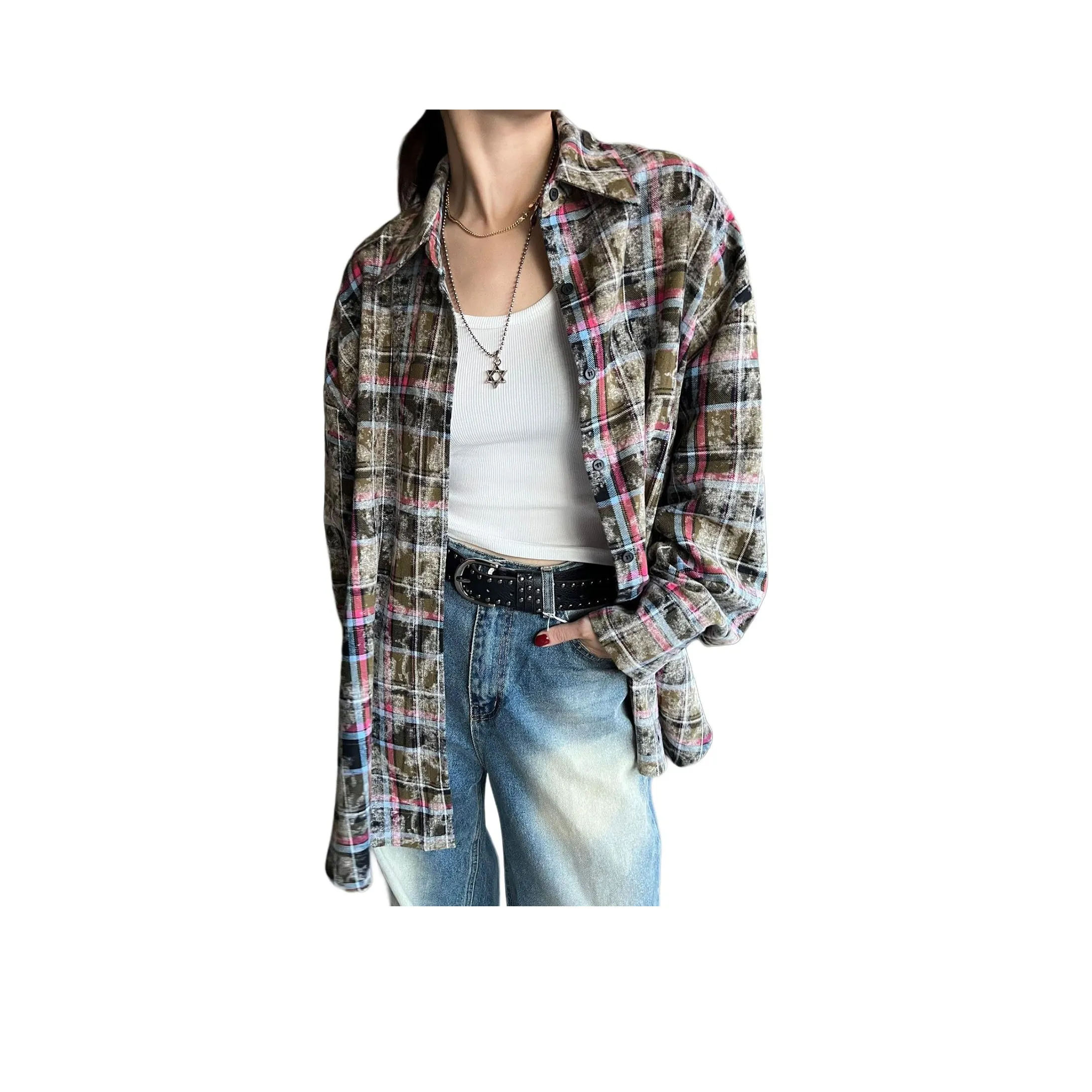 PVPVPV Зеленый Унисекс Рубашки