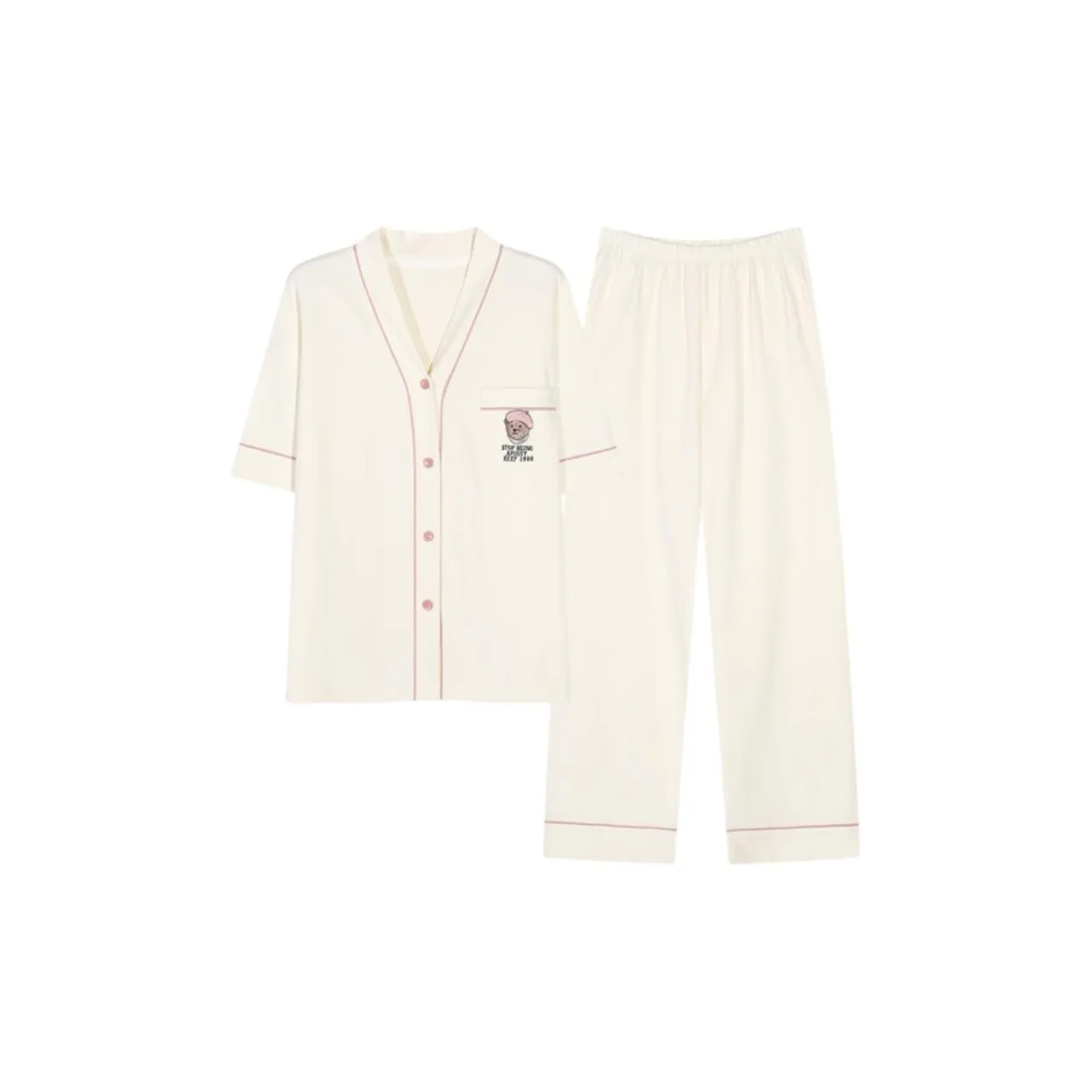 Floating light islands Women's Pajama Sets