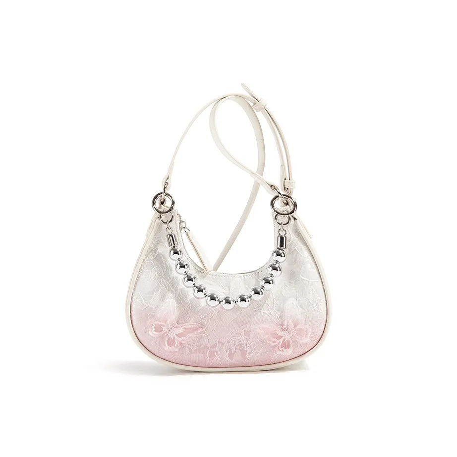 CAEISL KCIEL ПУ (полиуретан) Сумка через плечо Женская Градиент Розовый