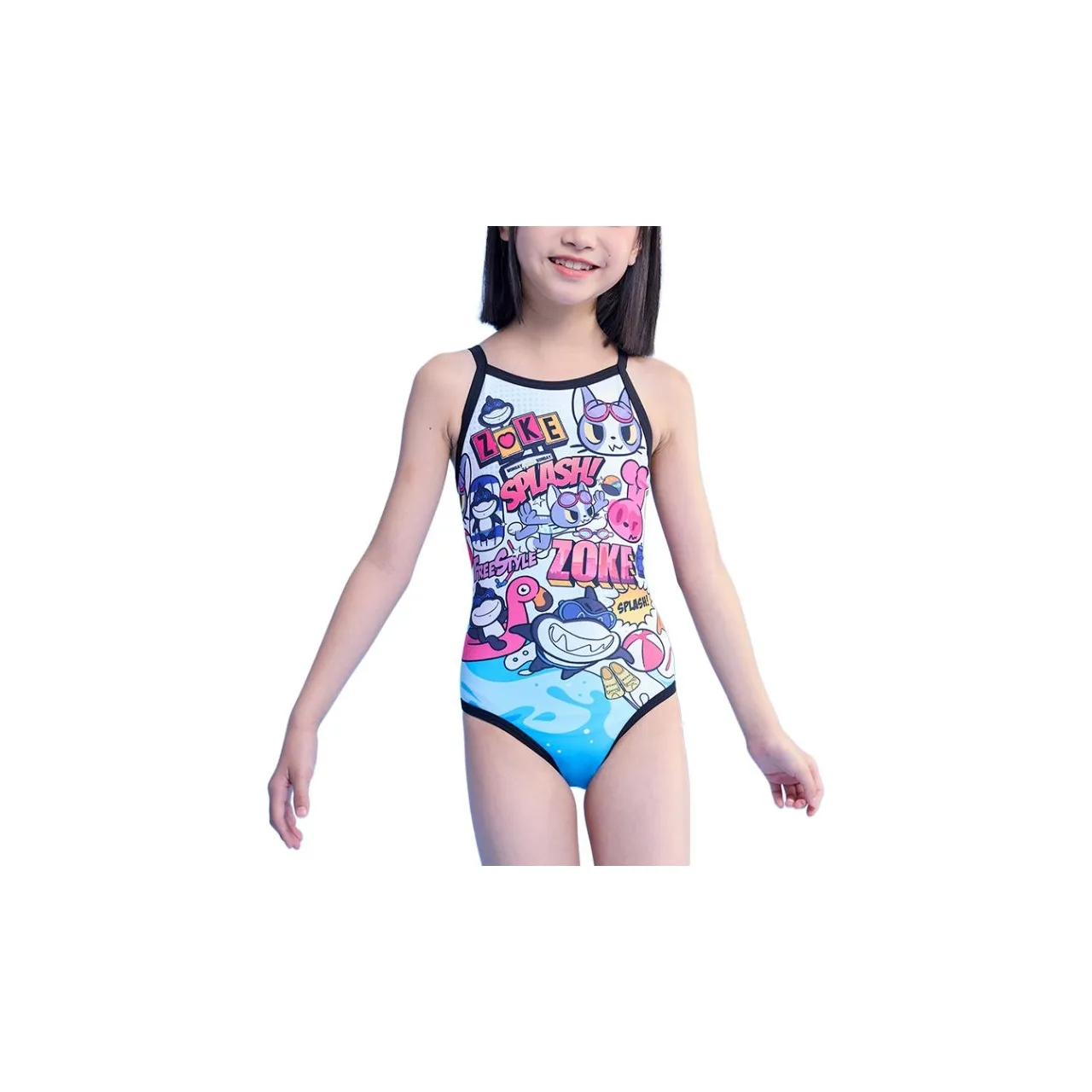 ZOKE Большая белая акула Купальники для детей
