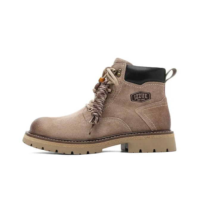 IZZUE Hong KONG I.t Group'S Модный бренд Повседневный британский стиль Уличные рабочие ботинки Носки Экипаж Мартин Ботинок Мужской