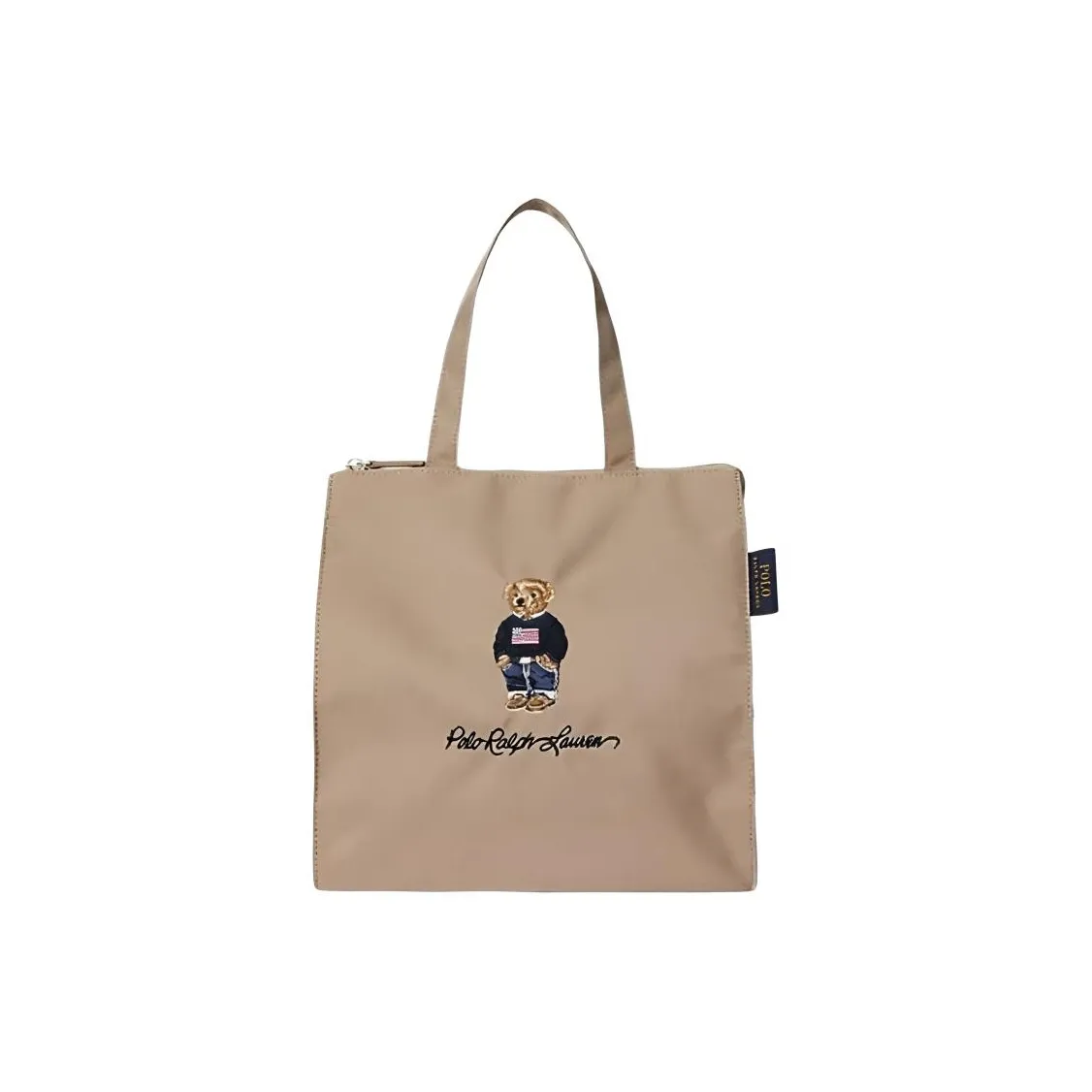 Polo Ralph Lauren Полиэстер Плечо Сумка Маленькая Мужская Хаки