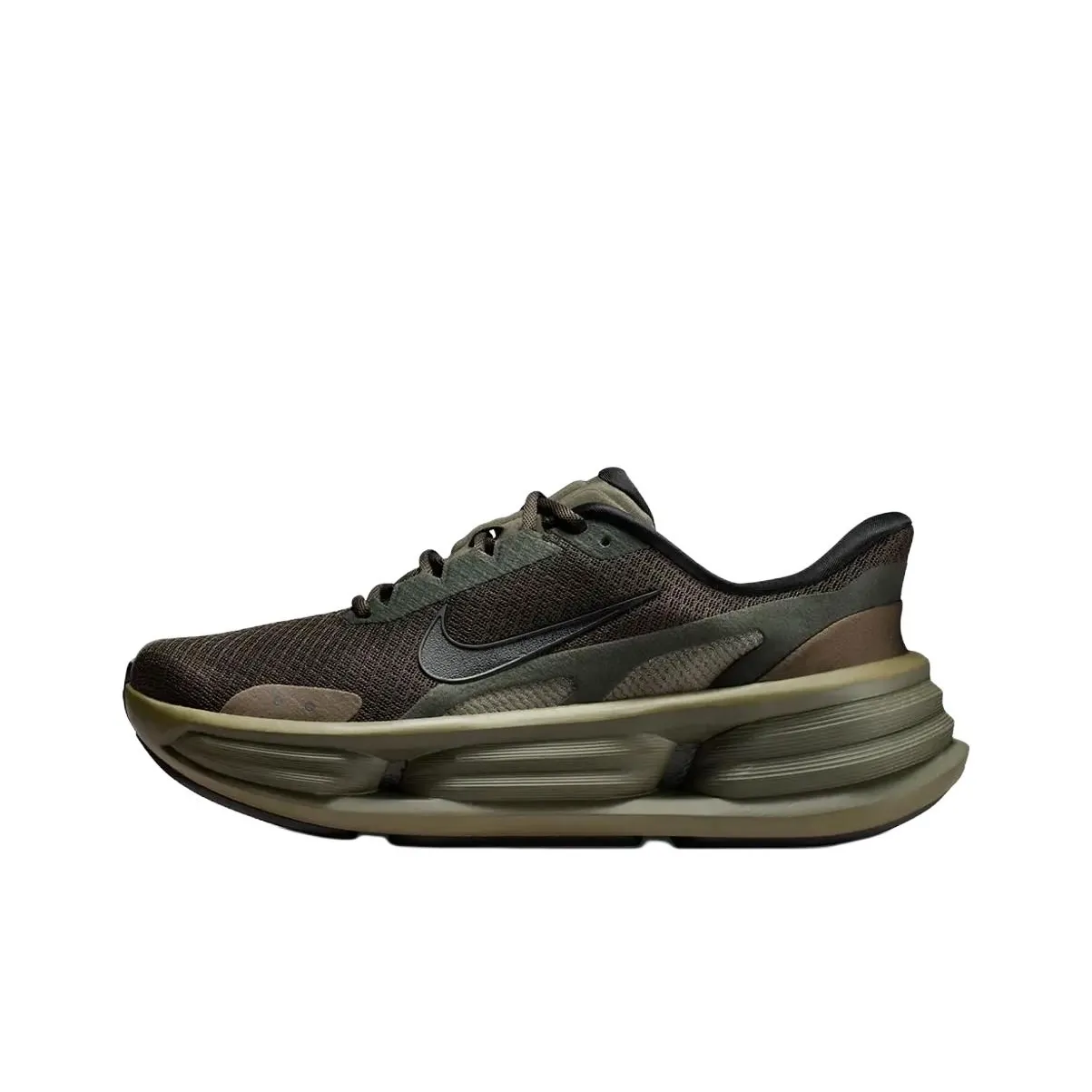 Nike Comfort Ride EasyOn Дышащие Поддерживающие Беговые кроссовки Унисекс Секвойя Коричневый