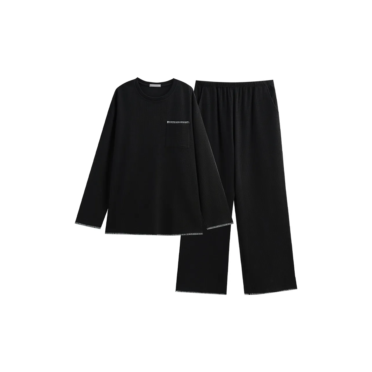 Same Language Пижамный комплект Мужской глянцевый Перо HEY