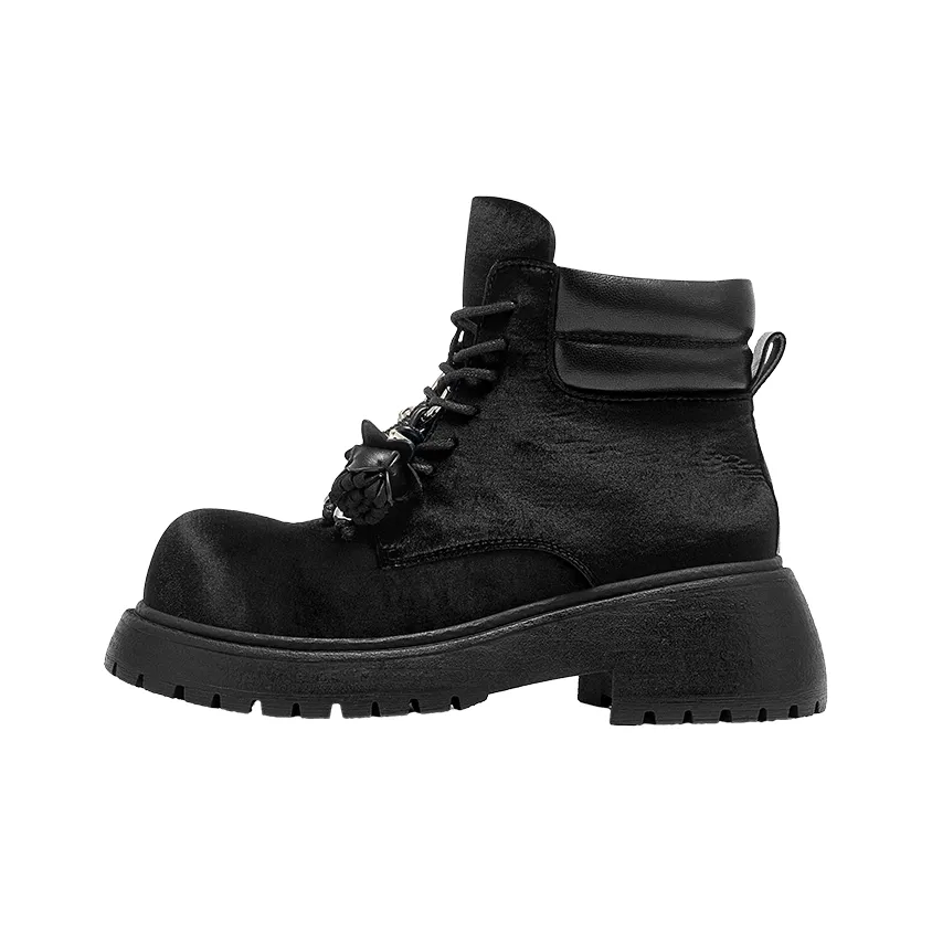 SHOESZOOO Высокие ботильоны с платформой обувь 5,5 см женские