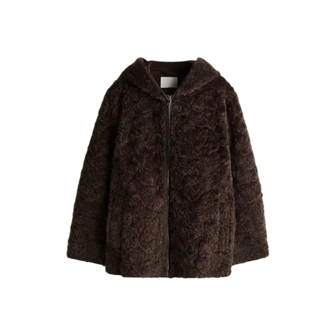 H M Темно-коричневые женские бархатные куртки