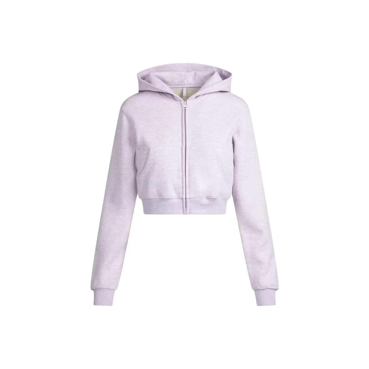SKIMS Cropped ZIP UP Hoodie Sweatshirt Women's