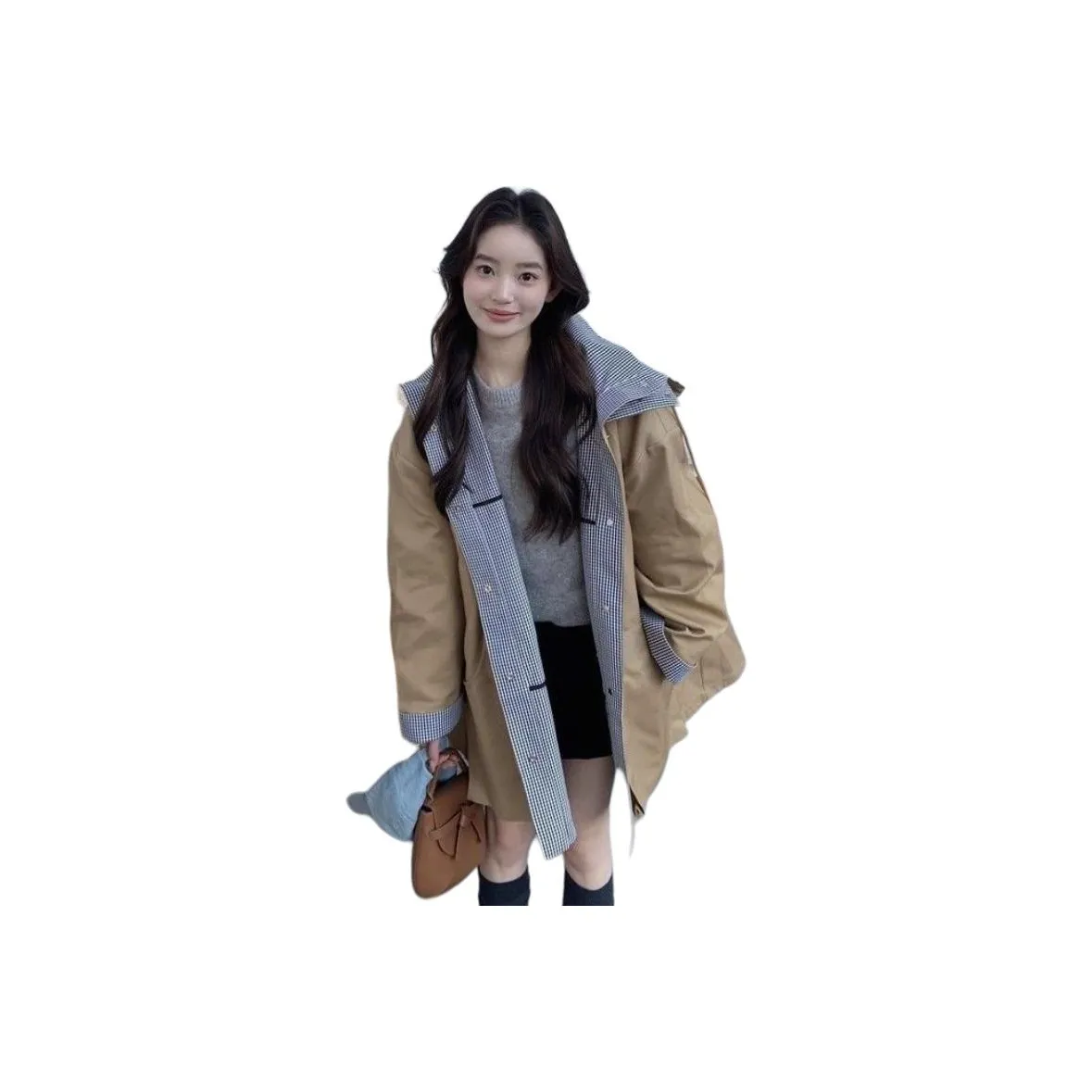 INCO VIBE Хаки Женская Тренч-куртка