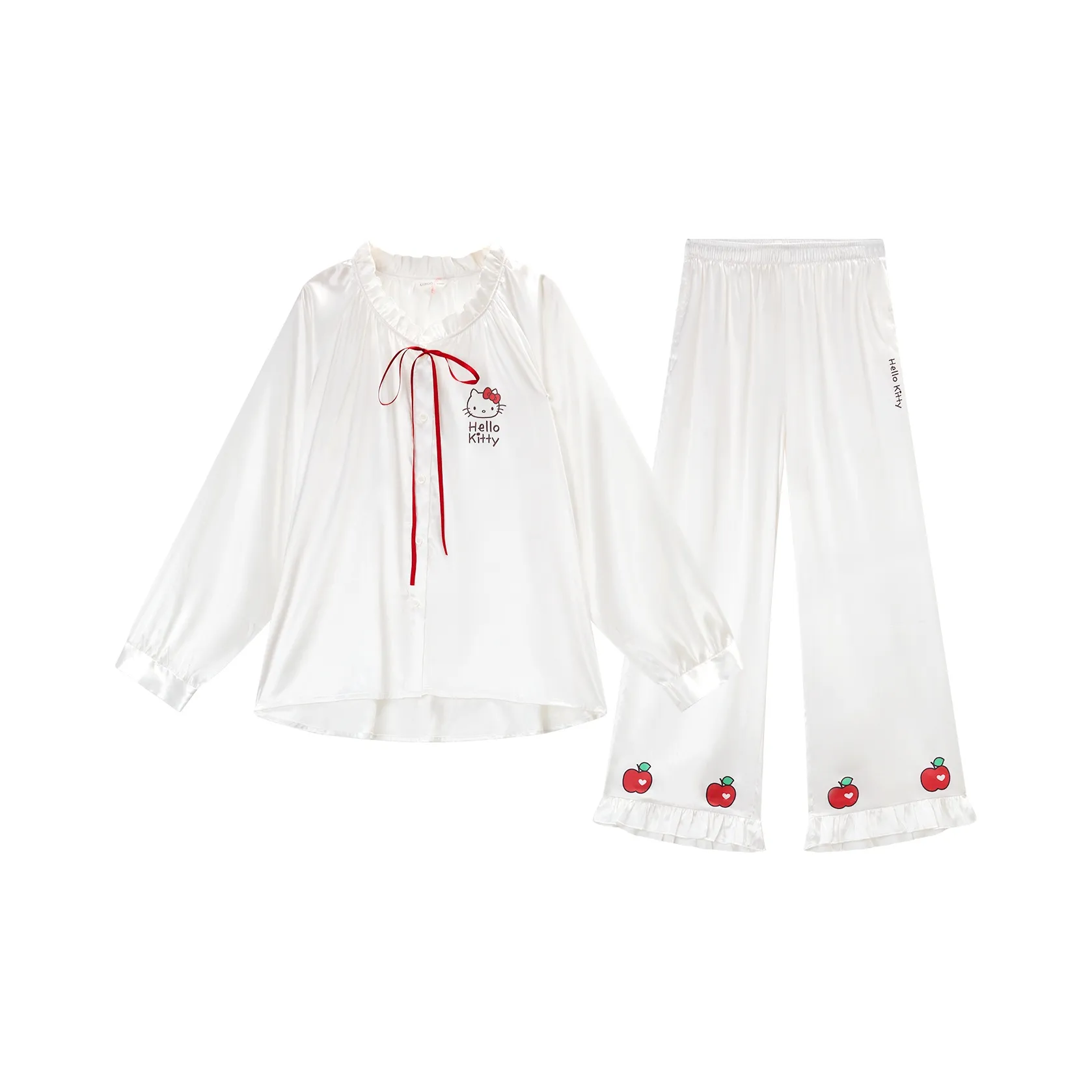 GUKOO x HelloKitty Хелло Китти Пижамный комплект Женские