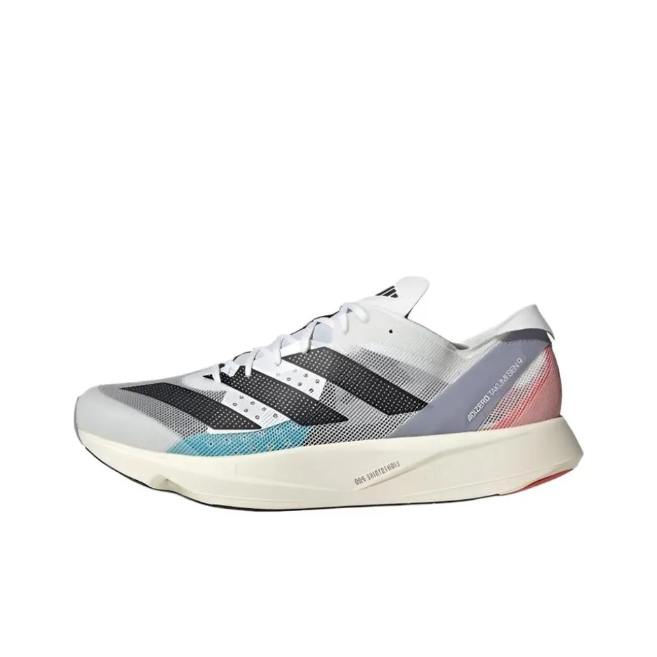 Adidas Adizero Takumi Sen 9 Running Shoes Unisex Low Top White/Black/Gray Purple/Red/Blue