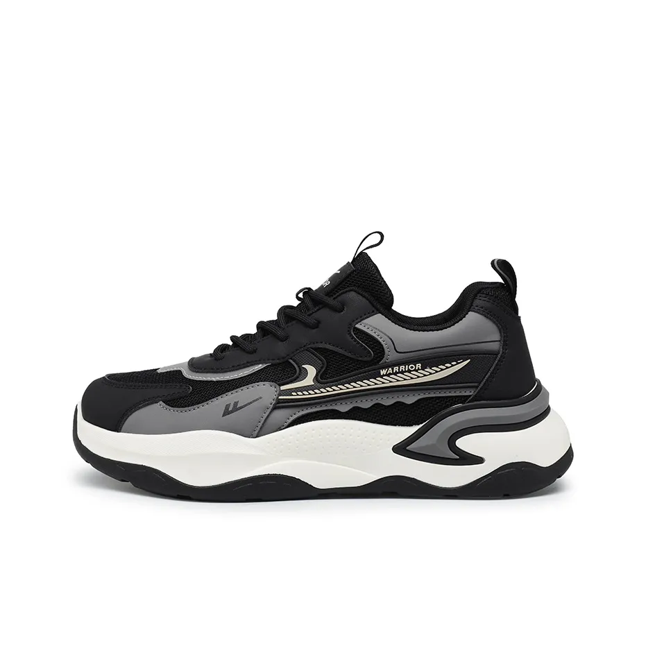Warrior Повседневная обувь Низкий топ Черный Серый Мужской