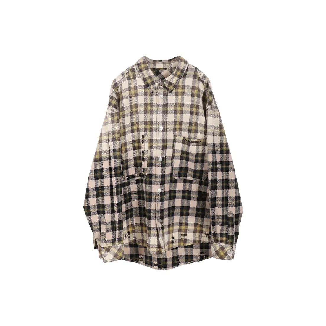 Acupuncture Желтая клетка Унисекс Рубашки