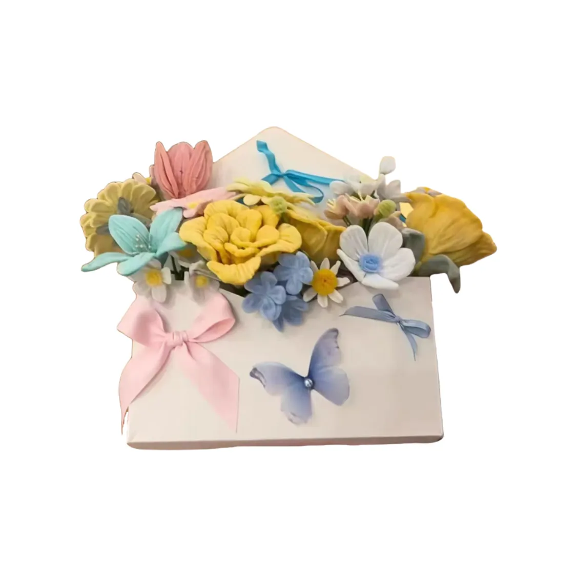 Princess Lovers Креативный DIY Конверт Букет Скатерть Ручной Рисунок Твист Цветочный Дизайн Букет Набор DIY Игрушки