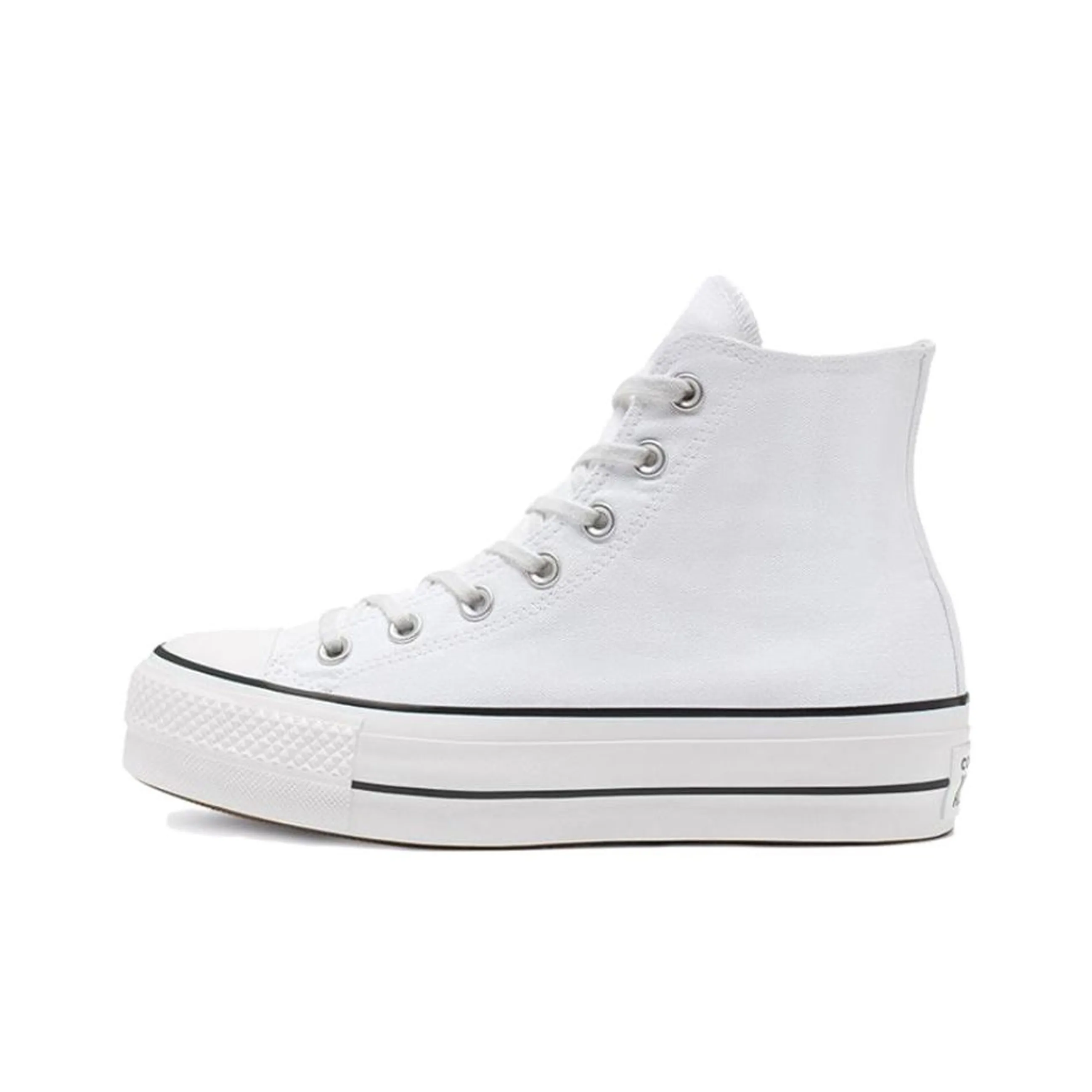 Converse All Star Lift Canvas Shoes Women's High Top White