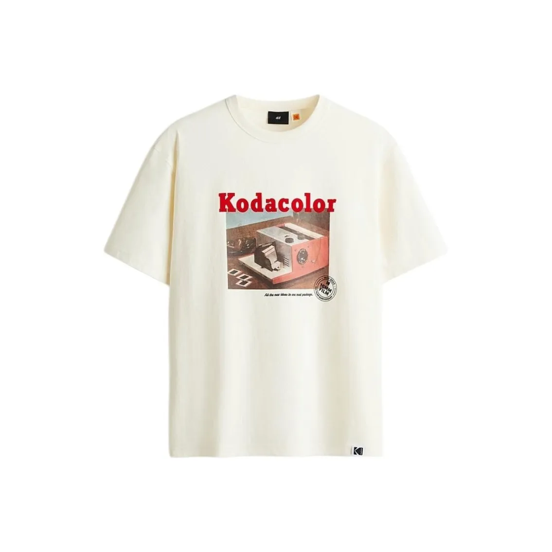 H M Кремовые Мужские T-рубашки