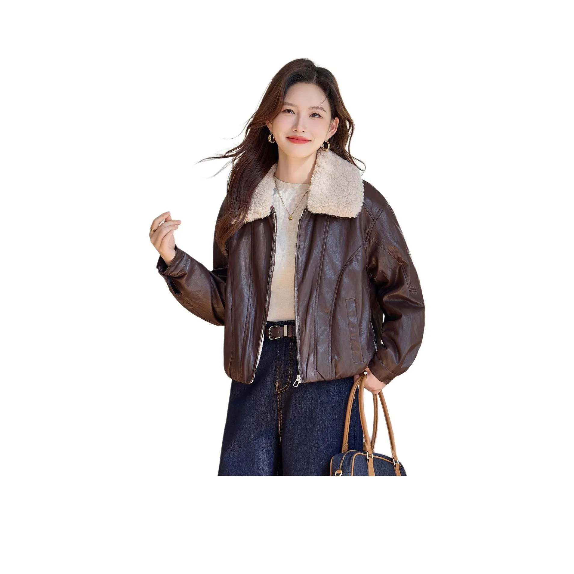 MEXICAN Кожа Куртка Пальто Женские