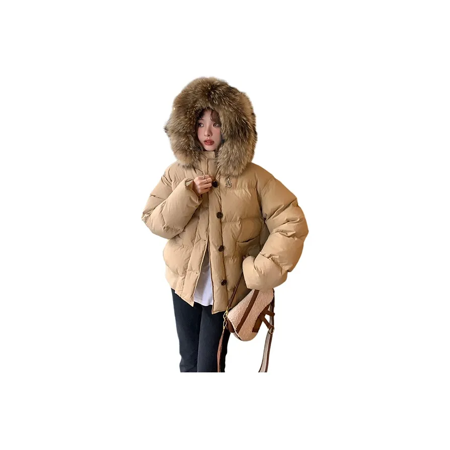 PNVB Молочно-чайный Бежевый Женские Пуховики