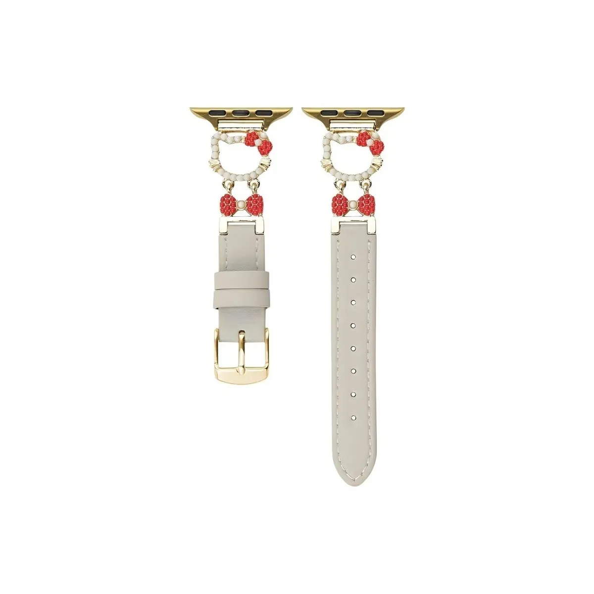 Meihuidoor Ремень Apple Совместимость Натуральная кожа Металл