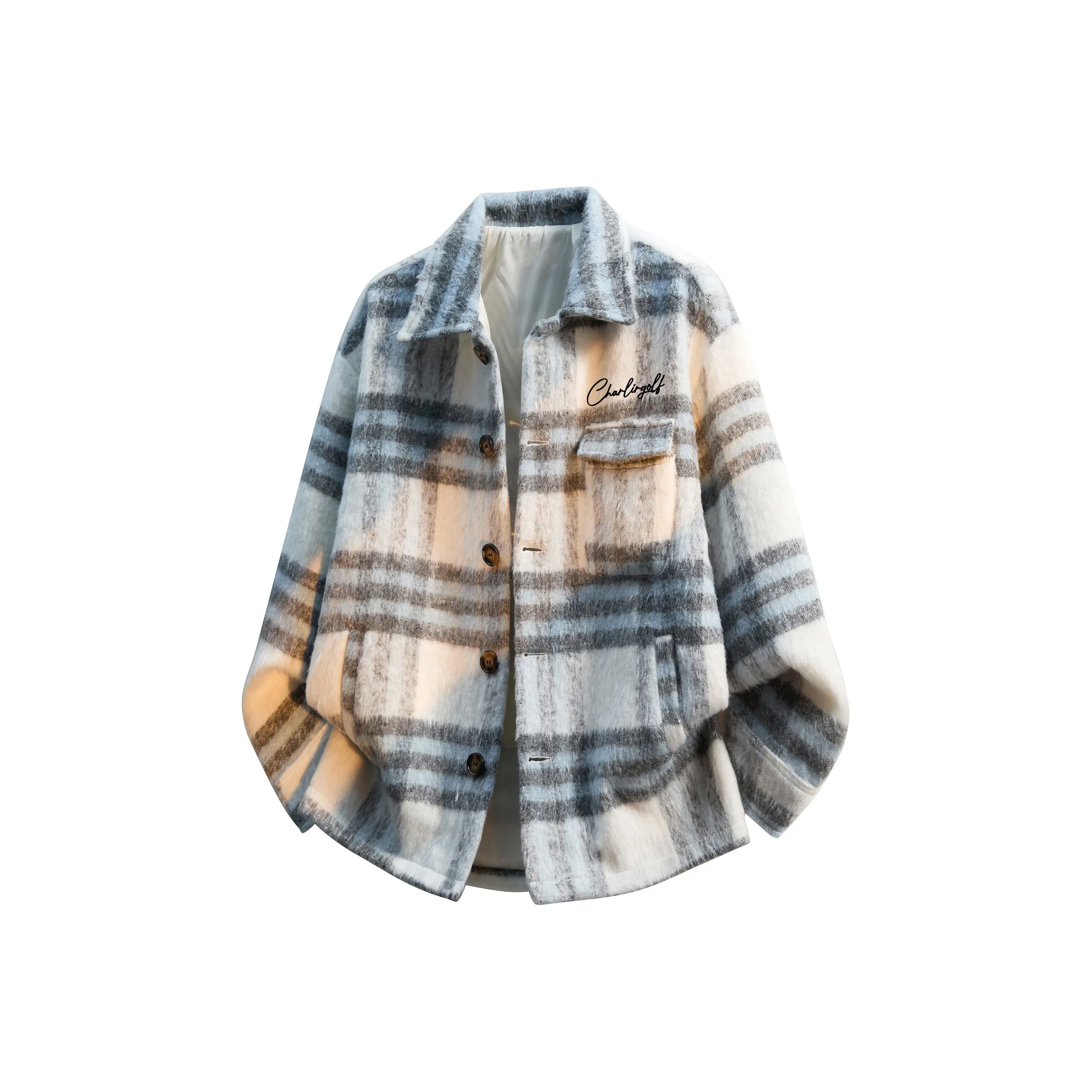 CHARLIE GOLF Небесно-голубой Унисекс Куртки