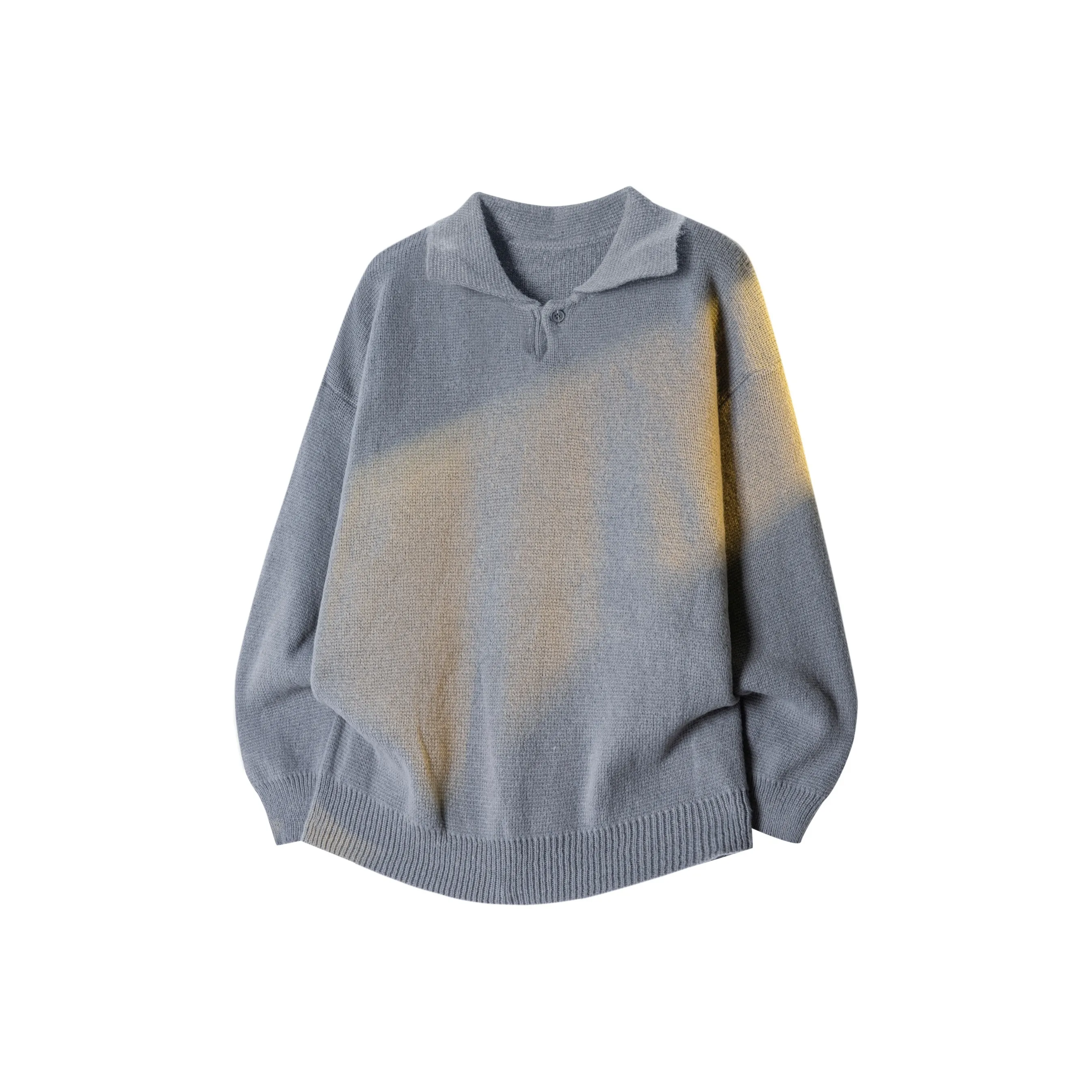 PASOK Большой размер Свитер Свободный крой Мужской