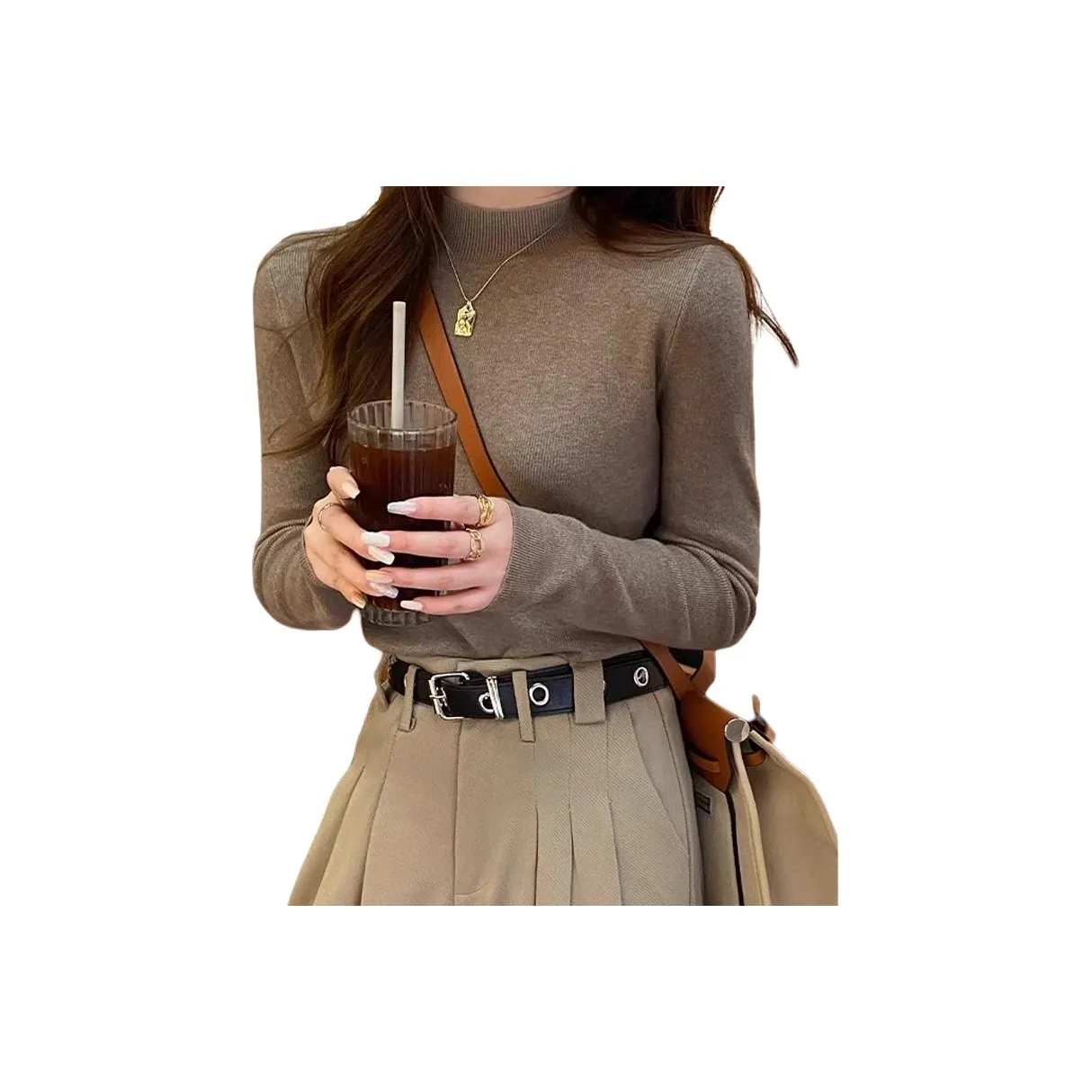 DEDY Оригинальный Трикотаж из верблюжьей шерсти для женщин