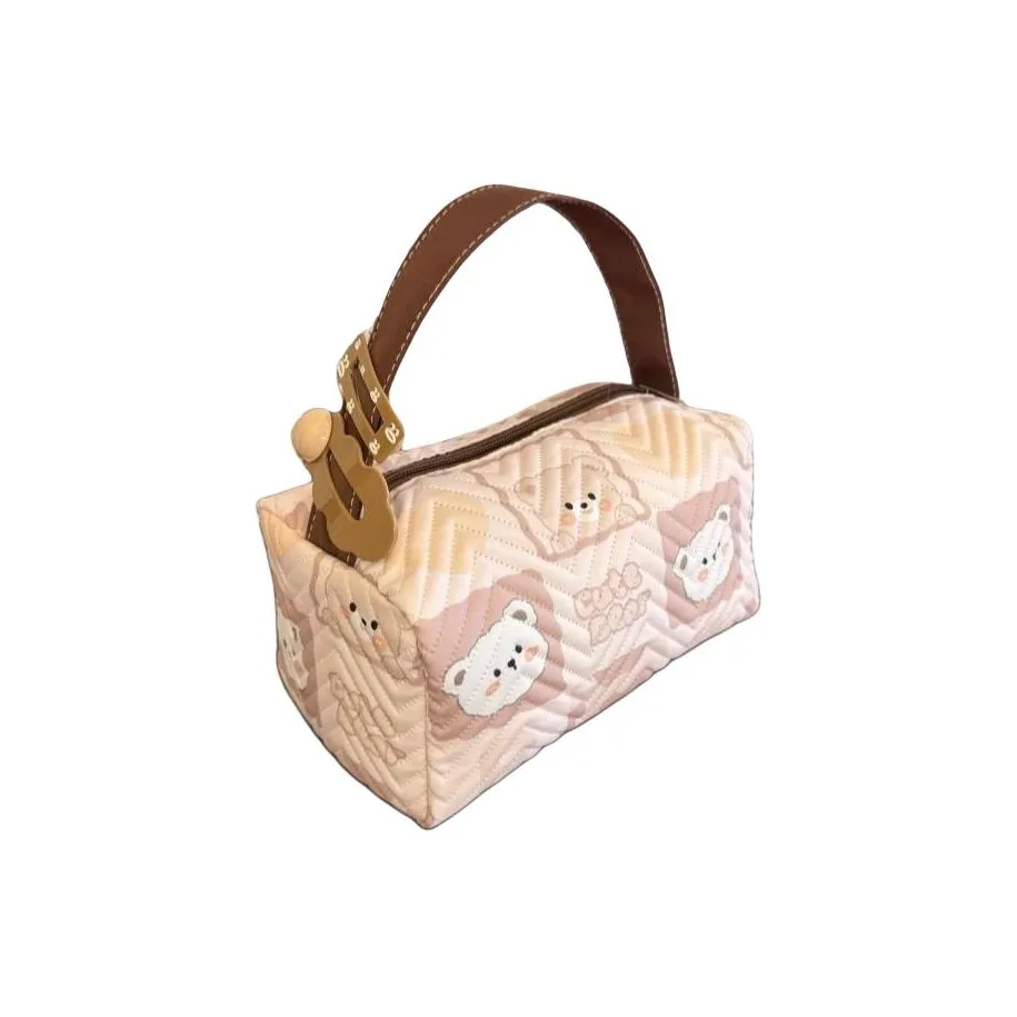 Stubborn Большая емкость Повседневный Коммутирование Портативная Сумка для макияжа Студенты Коробка для обеда Сумка Пылезащитный чехол