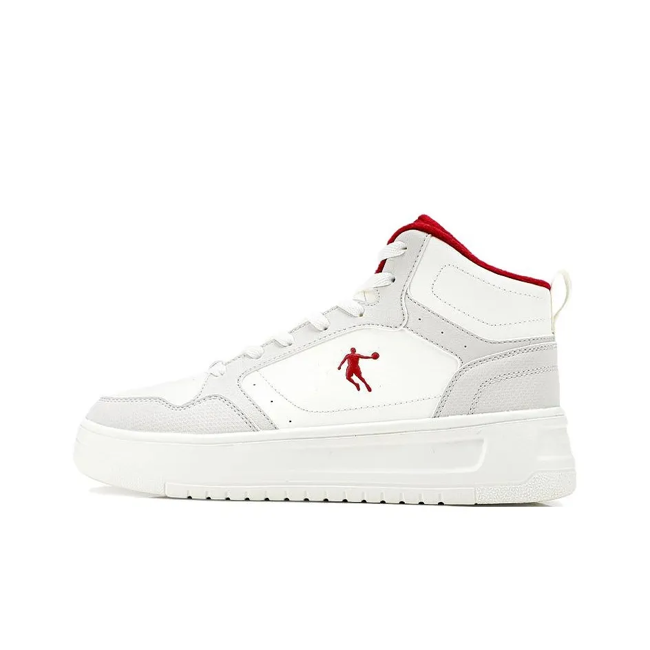 QIAODAN Термическая Аbrasion-Resistant Противоскользящие Высокие Кроссовки для скейтбординга Женские