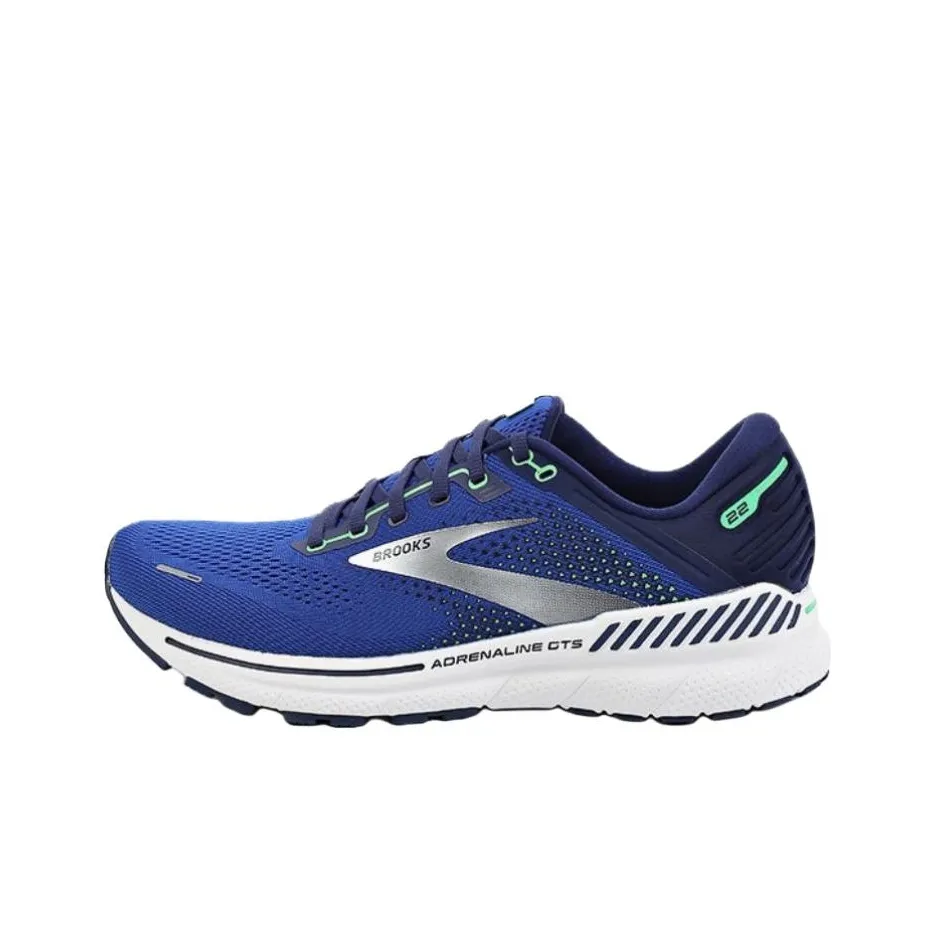 Brooks Adrenaline GTS Running Shoes Men Low-Top Blue/White