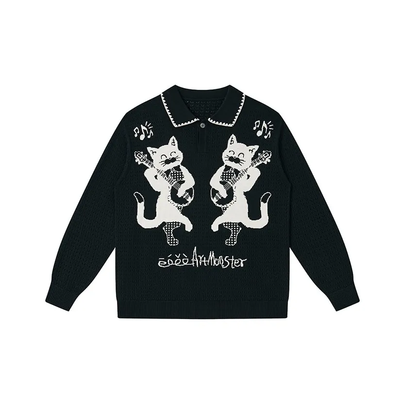 EeeeArtmonster Cut Out Длинный рукав COVER UP Унисекс