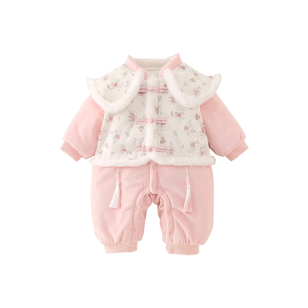 Деревянные дома Комбинезоны и ползунки Розовый Младенец и малыш