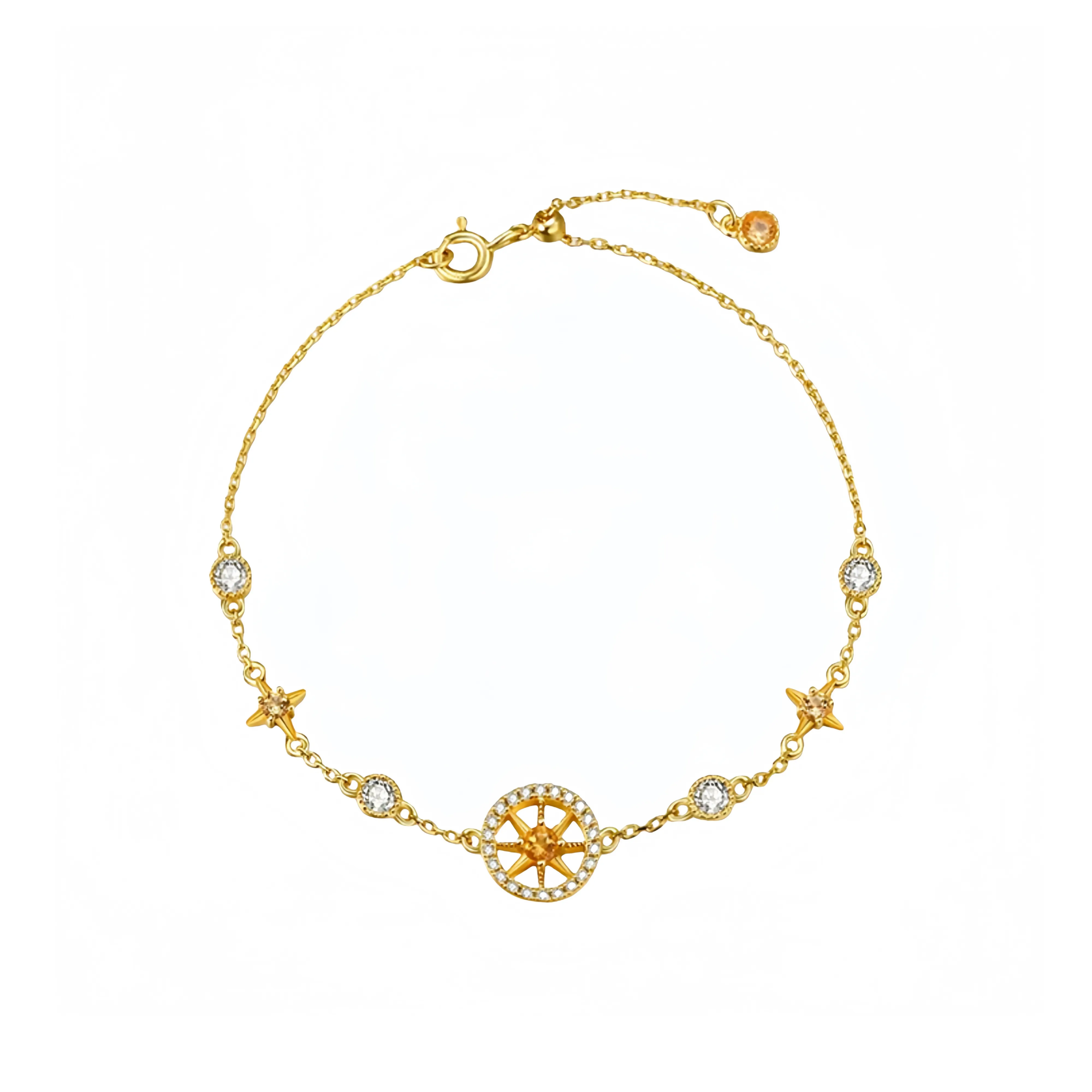 FENGYUNGE Цветное стекло Нефрит Браслеты Женские