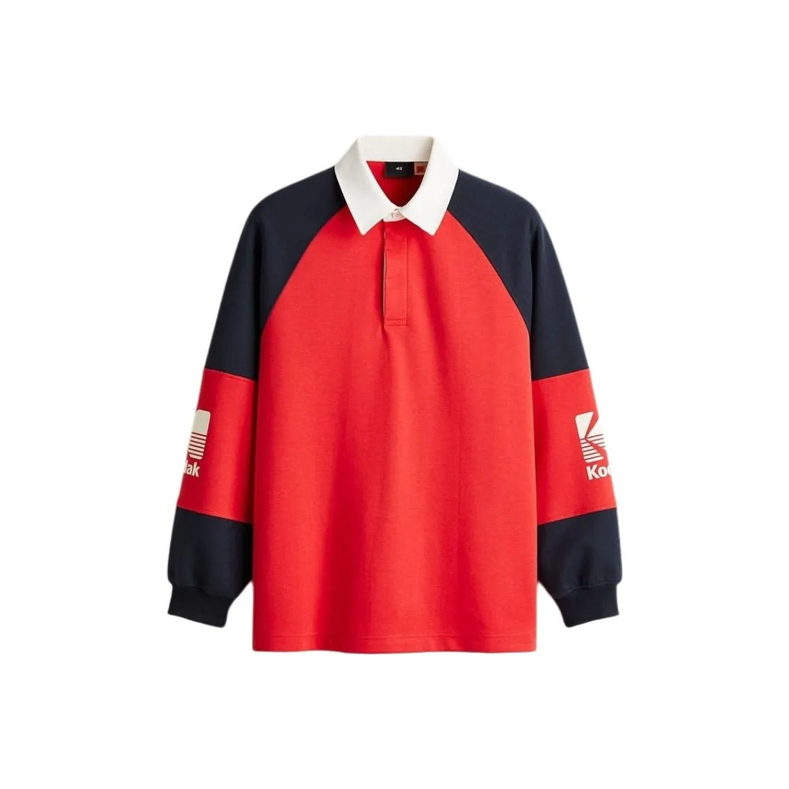 H M Ярко-красный Мужской Свитшот