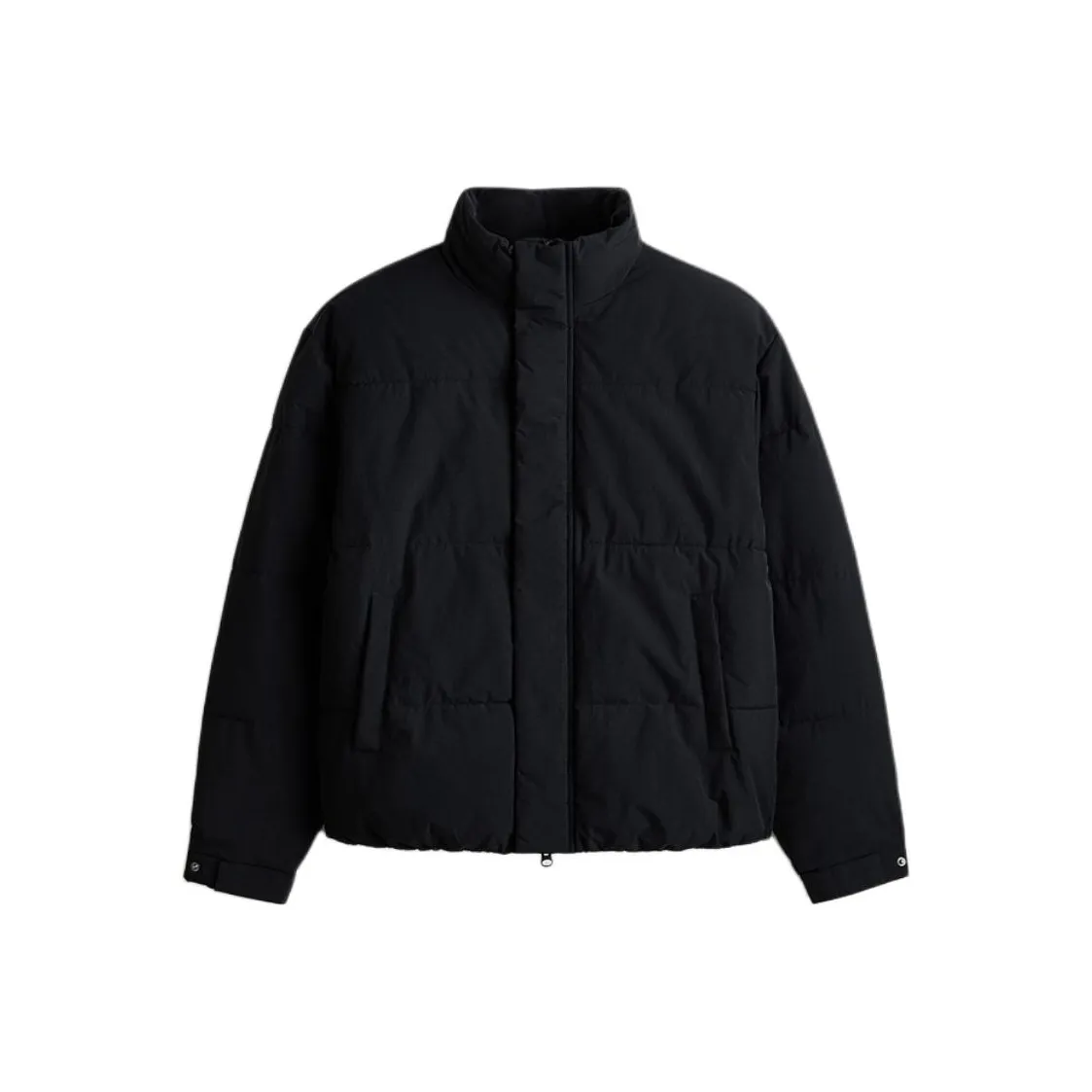 H M Черные Мужские Пуховики