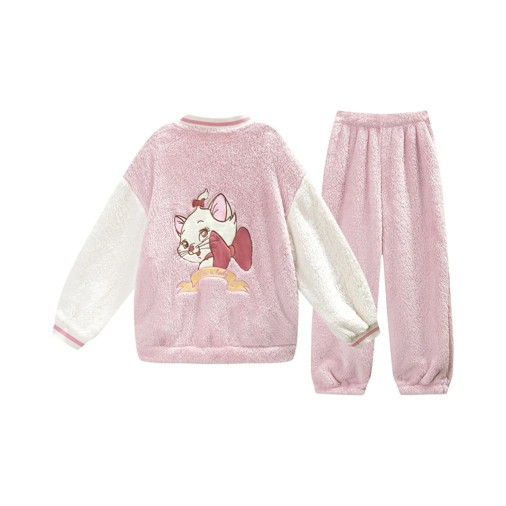 GUKOO x Disney Пижамный комплект Женские Пастельно-розовый