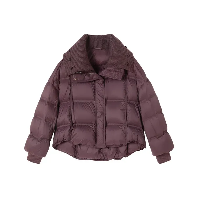 XIANGYING Бургунди Женские Пуховики