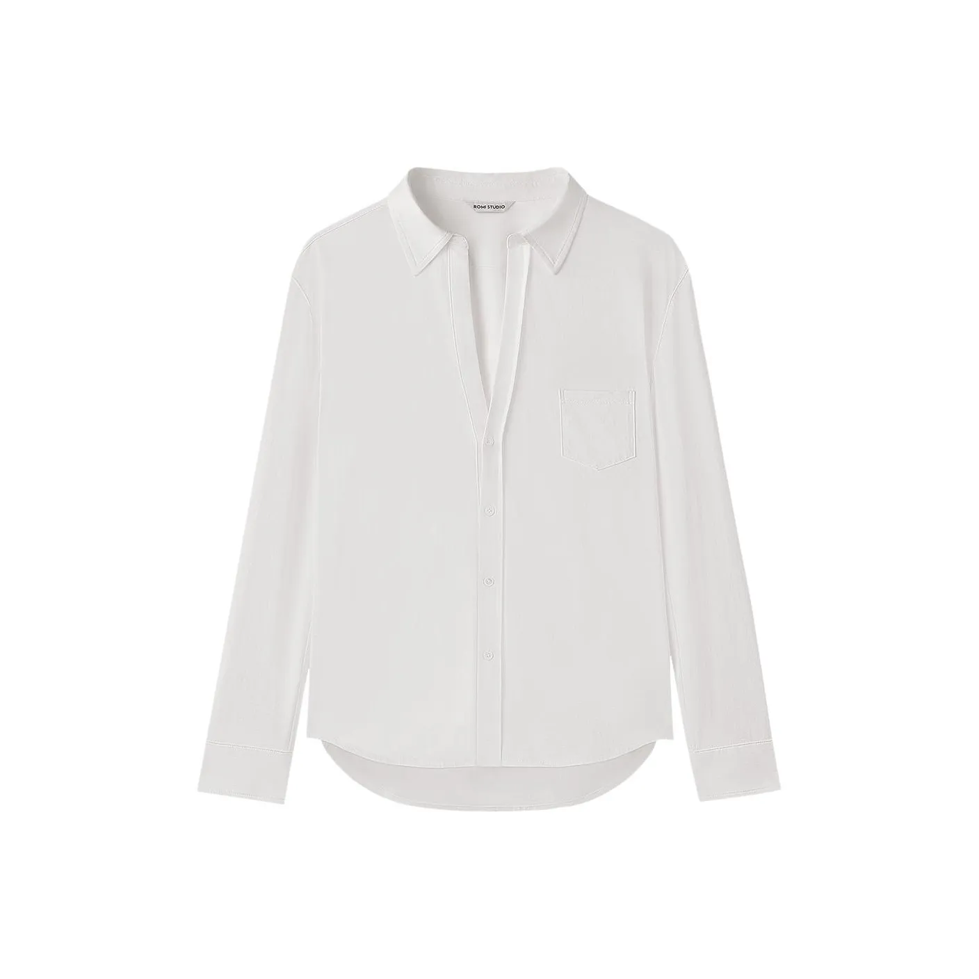 ROMI STUDIO Белые Женские Рубашки