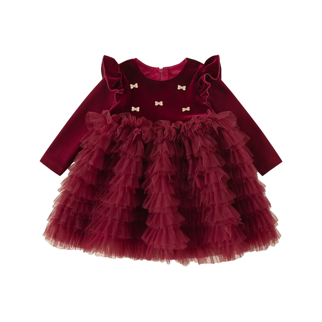 PIERRE CARDIN Красные Платья для девочек