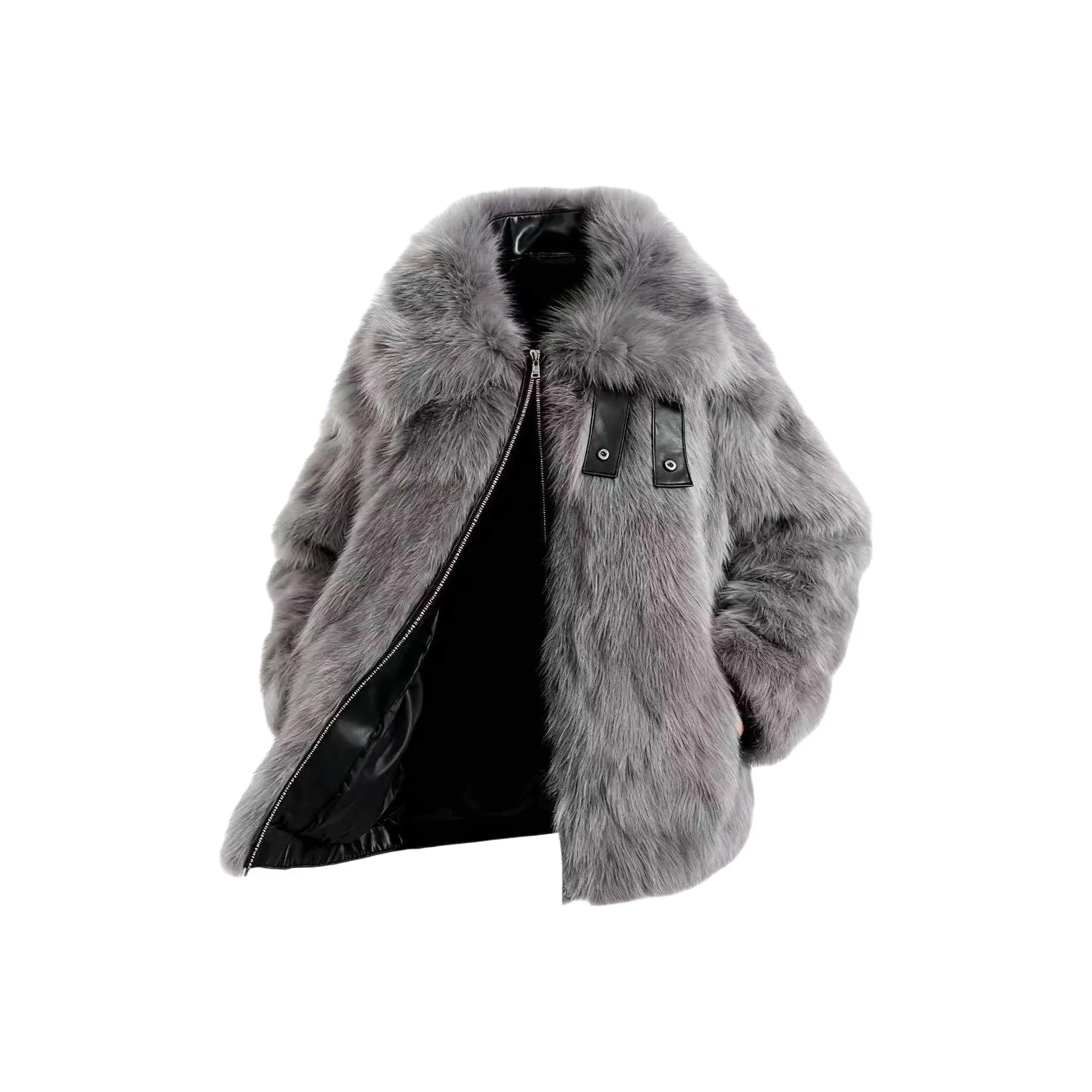 SZSX Lawn Серый Унисекс Бархатные куртки