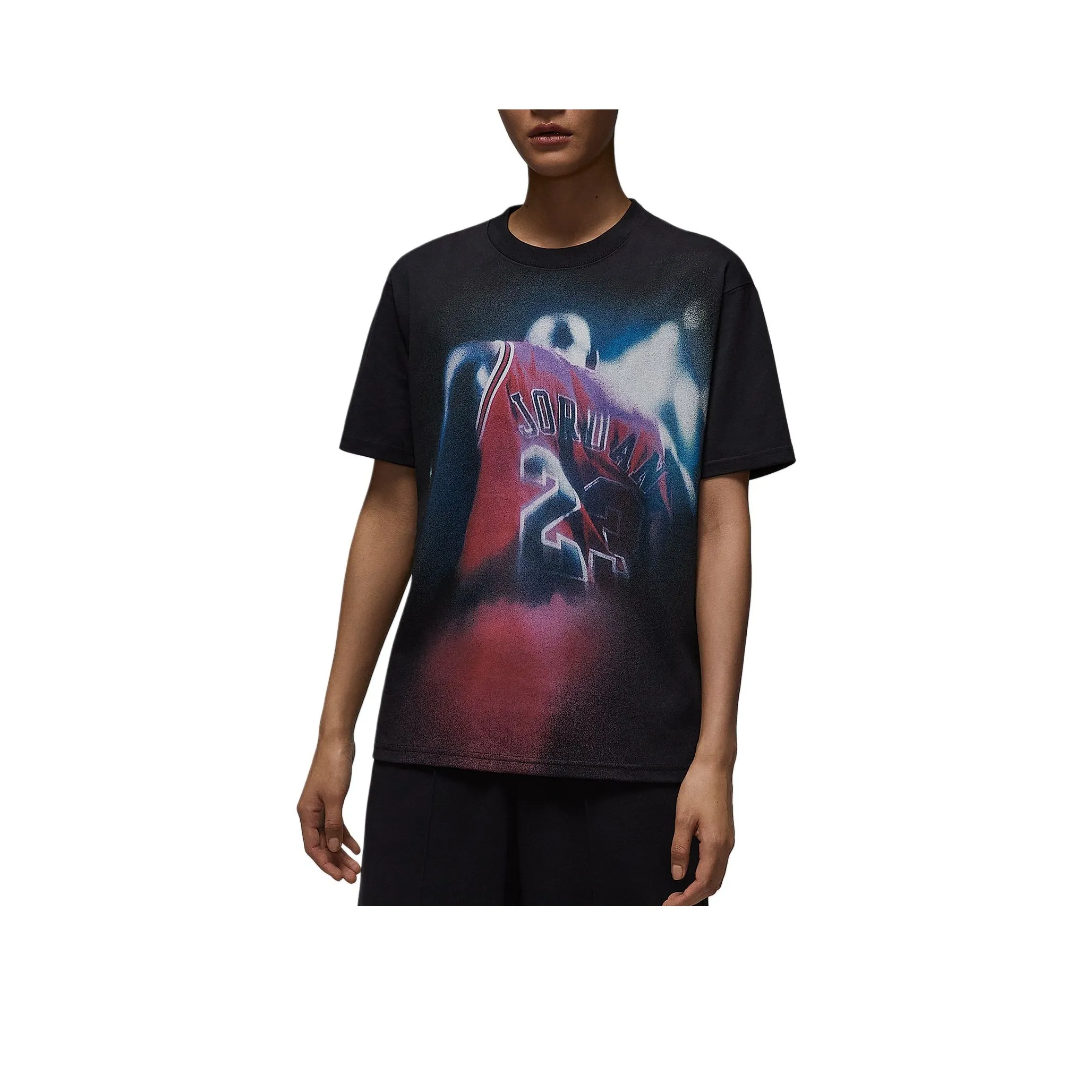 JORDAN GFX Черные Женские T-рубашки