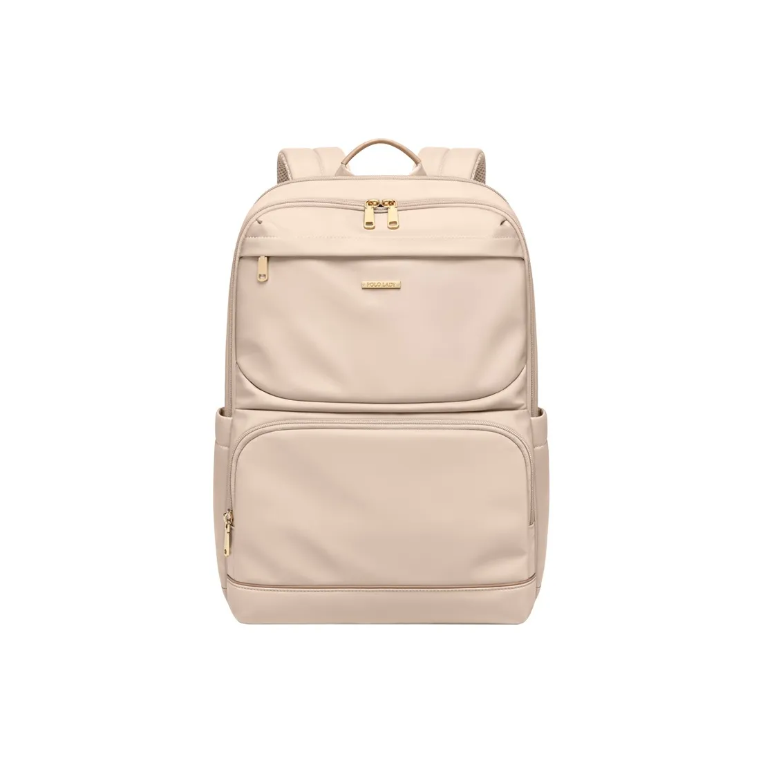 POLO Ткань Рюкзак Стандартный Женский Молочно-чайный Абрикос Черный