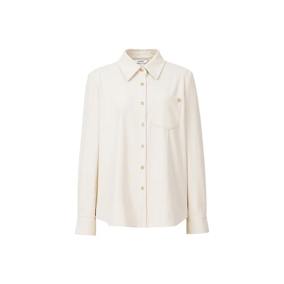 Hopeshow Экрю 004 Женские Рубашки