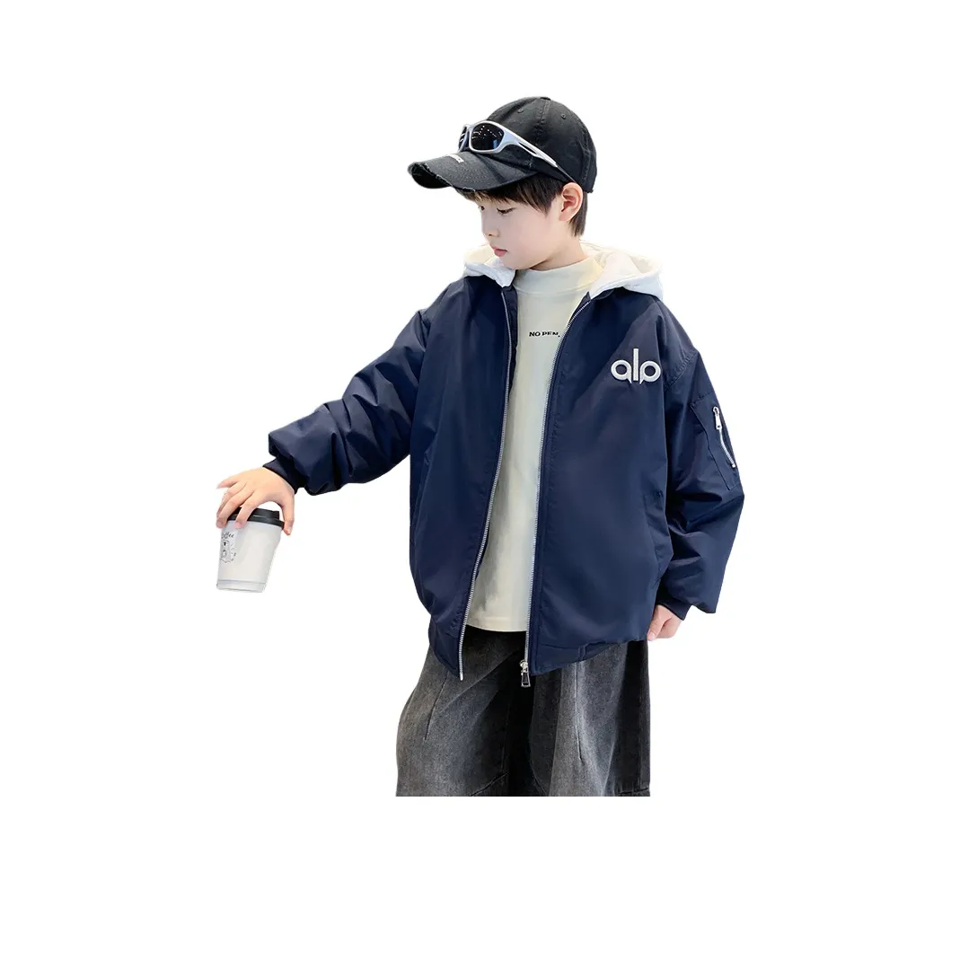 Lanza Повседневный хлопковый пуховик зимний для подростков