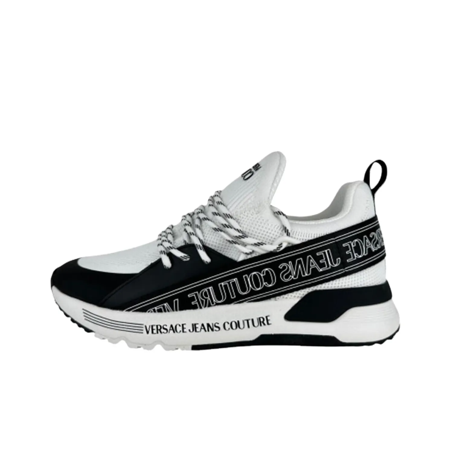 VERSACE JEANS COUTURE Низкий топ Повседневная обувь Мужской Белый