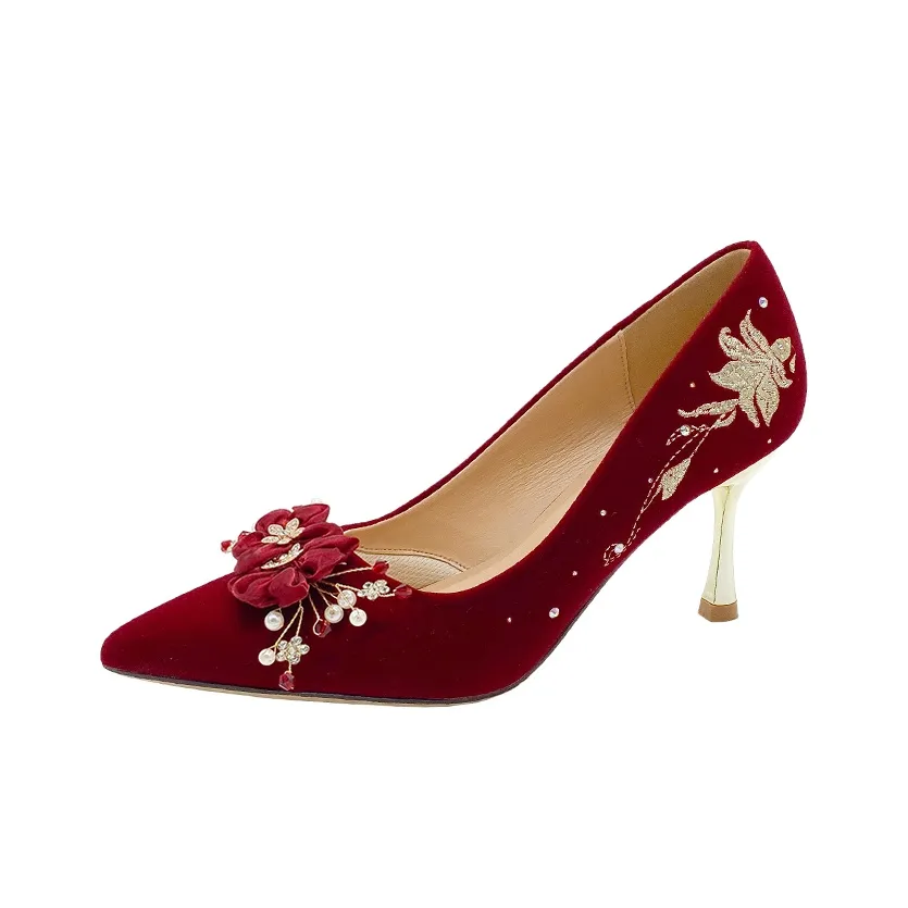 ROBINHOOD Элегантность Универсальный Модный Банкет Высокие каблуки Женские Женские